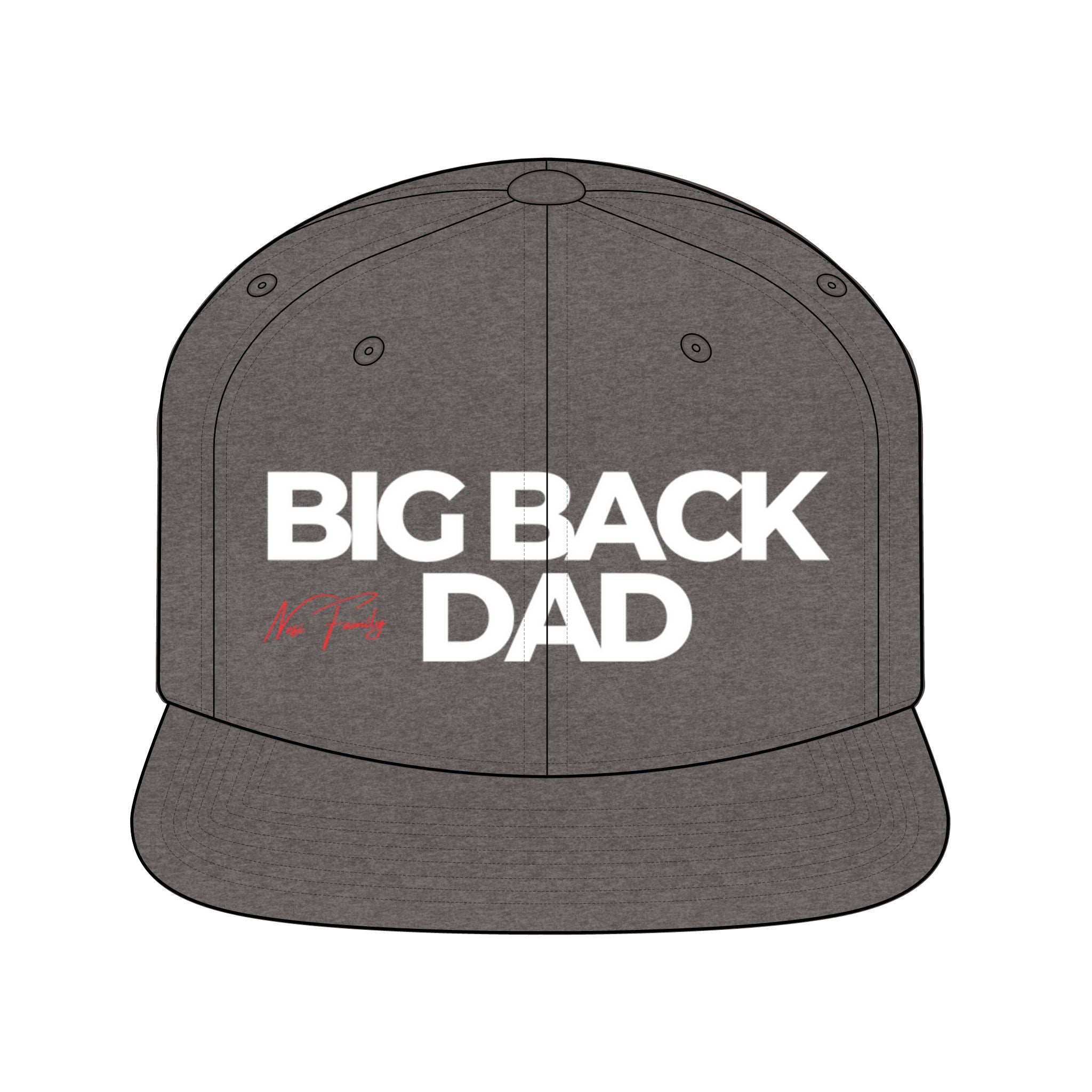 BIG BACK DAD HAT